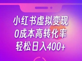 小红书虚拟课程资料能赚钱吗，真实收益数据揭秘