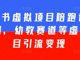 小红书虚拟资料项目怎么玩，新手入门到精通全攻略