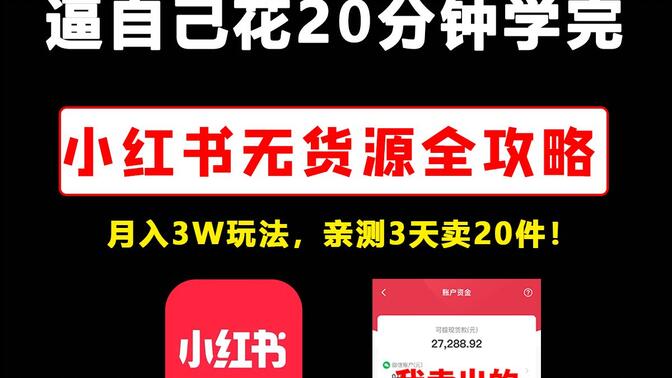 学科项目适合新手吗，小红书低成本变现的简单玩法