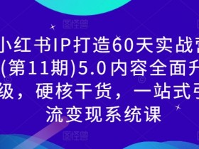 如何通过小红书卖旅游攻略赚钱，高利润项目实战拆解