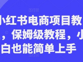 小红书旅游项目适合哪些人，冷门赛道的高利润玩法揭秘