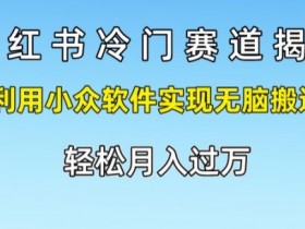 如何用小红书做掘金项目，从引流到变现的实操全流程