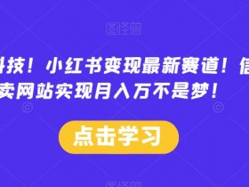 如何利用小红书笔记带货赚钱，操作简单、收入可观的案例分享