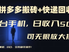 拼多多无人直播全流程解析，零门槛开启高收益直播模式
