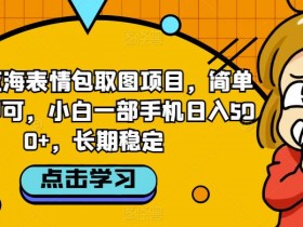 表情包项目如何快速引流，短视频平台的流量变现技巧