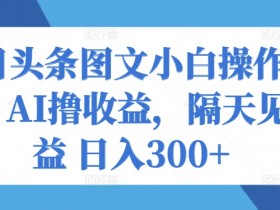 头条号赚钱快吗，小白如何通过搬砖玩法实现稳定收益