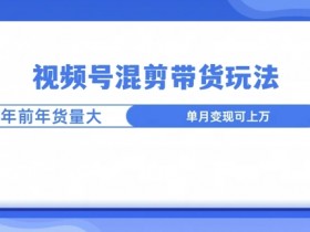 视频号分成计划全新玩法，复制模式轻松实现月入1W+