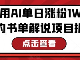 书单号项目如何赚钱，流量+电商的双重变现模式