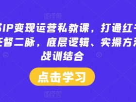 如何通过小红书掘金赚钱，冷门赛道的实战案例分享