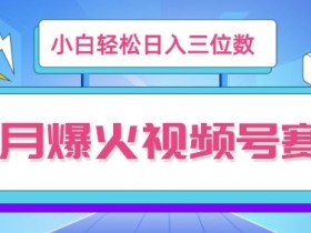视频号素人IP带货如何高效起步，新手小白从零到月入过万