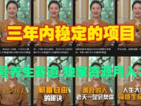 视频号无人直播项目冷门赛道，新手小白也能上手的玩法解析