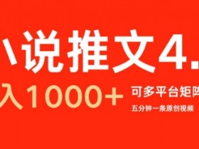 小说推文营销娱乐号怎么玩，混剪+授权+素材的全套攻略